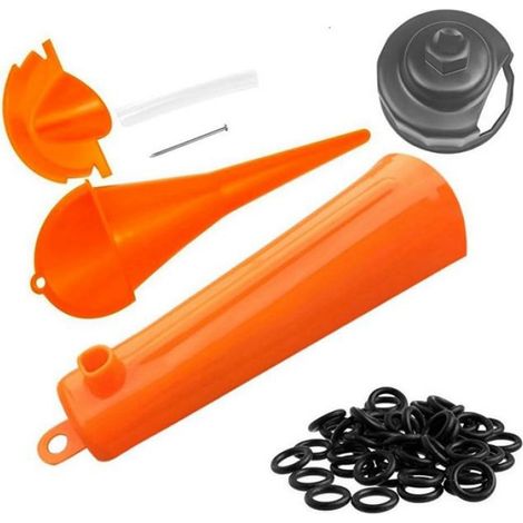 1 Kit de vidange, Clé filtre à huile, Entonnoir carter primaire, 50 joints toriques, Pour moto Evolution Dyna Softail (1/5)