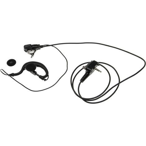 vhbw Headset earpiece compatible with Yaesu Vertex VX-230, VX-146, VX-140, VX-180, VX-130, VX-231, VX-160, VX-210A Radio Walkie Talkie (1/3)