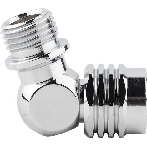 Adaptateur Régulateur Pivotant Laiton Chromé 110° pour Plongée Sous-Marine (1/5)