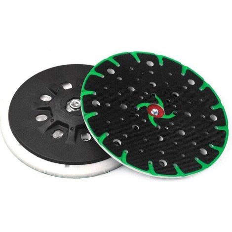150-mm-Schleifteller, M8-Anschlussgewinde – 49 Löcher mit Schraub- und Staubabsaugfunktion, kompatibel mit Festool Rotex RO, ETS 150, ETS EC 150 Exzenterschleifern – Crezuo.