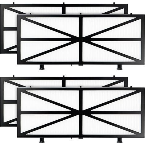 Lot de 4 filtres pour nettoyeur de piscine compatibles avec Dolphin DX3, DX4, DX4S, Supreme M3, Apollo, Apolloa Plus, H50, partie 9991422-R4