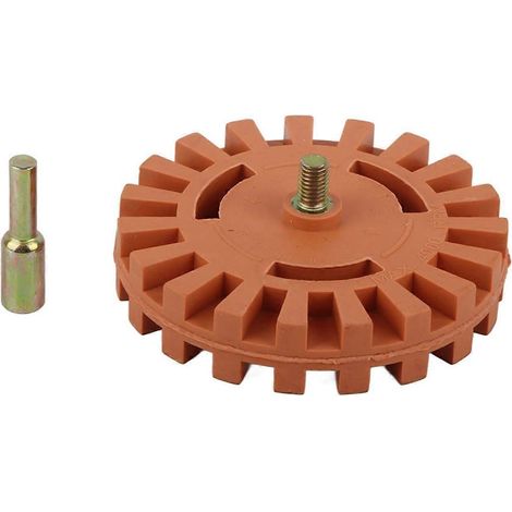 4" (100 mm) Gummiradierer für Autoaufkleber, Zierstreifen – Schnelles Polieren und Entfernen