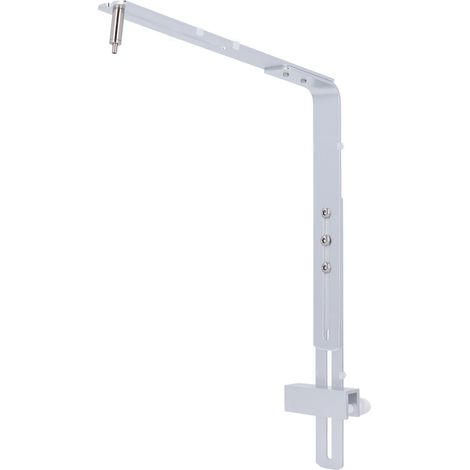Support de lampe pour aquarium en alliage d'aluminium, hauteur réglable professionnelle, kit de support pour lampe suspendue, argent (1/5)