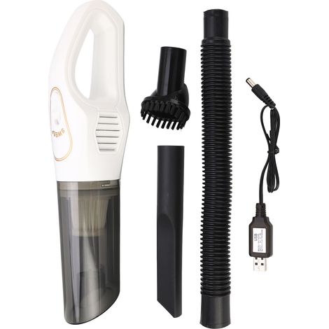 Aspirateur sans fil puissant 120W 10000PA rechargeable USB pour intérieur, canapé et tapis (1/5)