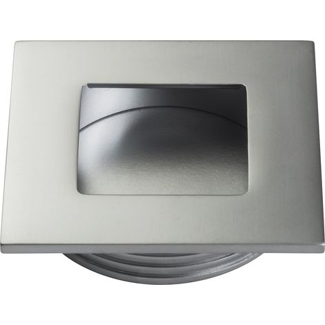 Einlassgriff EL-05 40 x 40 x 10 mm Chrom matt (1/4)