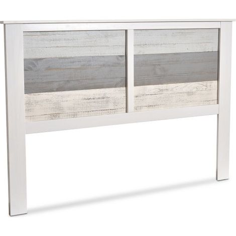 Cabecero para cama de 90 o 135-150 cm con patas incorporadas Ocean Blanco - Vintage Colors 164 x 111,5 (1/5)