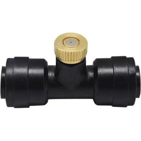 2 Nebeldüsen zur Bewässerung von 4/7 mm breiten Wasserrohren, Nebelmaschine für die Kühlung von Gartenterrassen im Freien