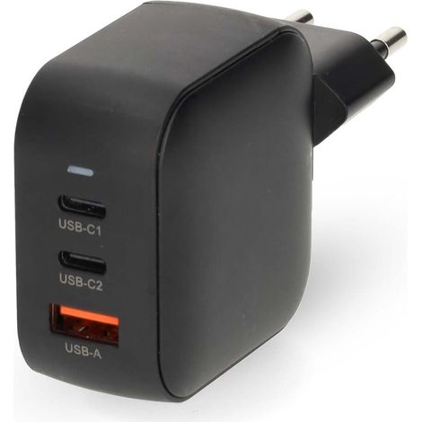 Nedis NETZLADEGERÄT USBA/USB-C   70W (WGCHA70WBK        SW)