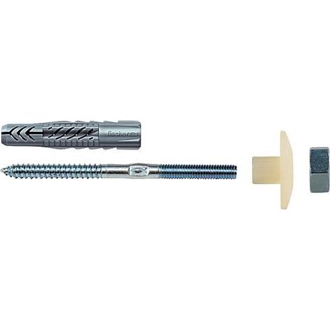 Fischer 2x fixation pour lavabo WST 12 x 150 mm - 80661 (1/4)