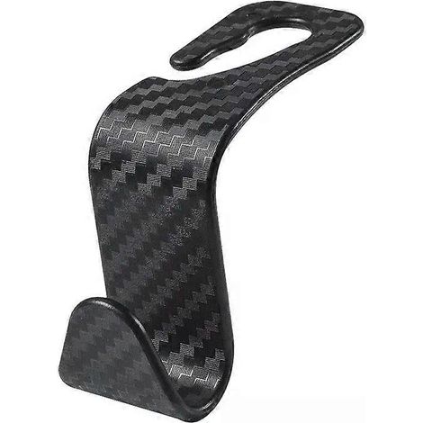 1/2/4 pièces. Crochet en fibre de carbone pour siège auto, crochet universel pour appui-tête de voiture, organisateur de bougies en mosaïque, accessoires intérieurs de voiture