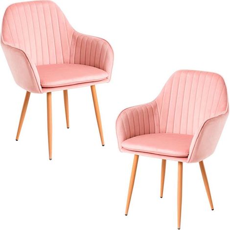 Packs Sillas Comedor - Pack 2 Sillas Chic - Rosa (1/5)