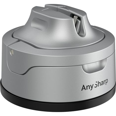 Aiguiseur de Couteaux, Sécurité Mains Libres, Ventouse PowerGrip, Aiguise en Toute Sécurité Tous les Couteaux de Cuisine, Idéal pour l'Acier Trempé (1/5)
