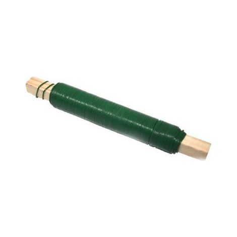 Draht am Stiel, grün, Durchmesser 0,7 mm, 100 g