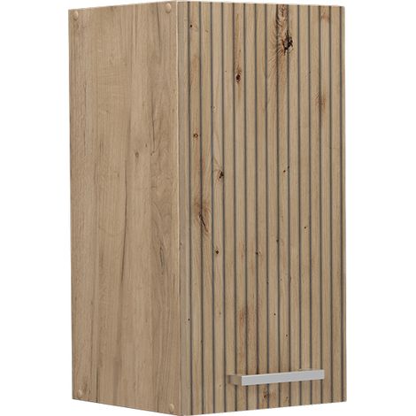 Pensile da cucina R-Line, Rovere artigianale, 30 cm, Vicco