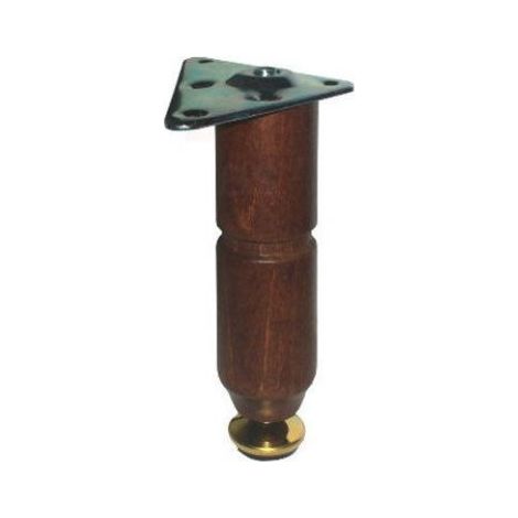 PIEDE REGOLABILE PER MOBILE CUCINA IN LEGNO COLORE NOCE CM 15 PZ 1 (13868)