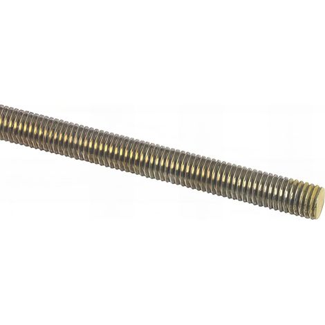 Tige filetée 1 ML M8 - Boite de 50 pcs - Résistance 80 Kg - Zinguée bichromatée - TF88080CR3B
