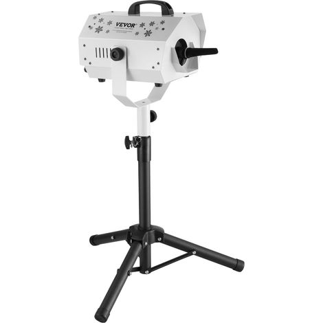1200-W-Schneemaschine mit höhenverstellbarem Ständer, kabelloser Fernbedienung für den Innenbereich, Hochleistungs-Schneekanone für Weihnachtsfeiern, Hochzeiten und Bühnen (1/5)
