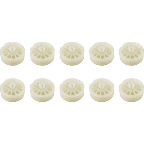 Adecuado para 10 bobinas de tambor del regulador de ventana 82483-D3000FFF, aplicable a los modelos Tucson, Sportage, QL y Optima de 2016 a 2019. Piezas de repuesto, color beige.
