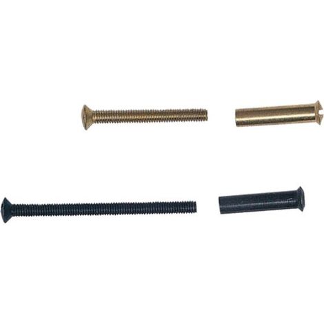 TORNILLO M RATE FRESH HEAD BOMB E M4X70 + VASO TFB M4X22 NIQUEL - HOPPE - 533626 + 534722