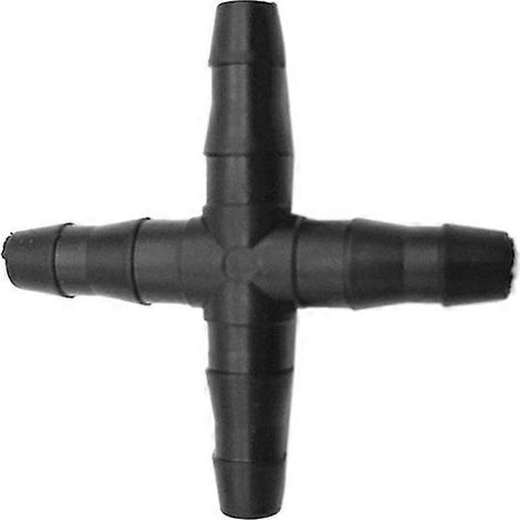 50 raccords de tuyau pour tube micro-irrigation 4/7 mm, connecteurs d'arrosage goutte-à-goutte, kit de jonction pour système d'irrigation, pièces de fixation en plastique. (1/5)