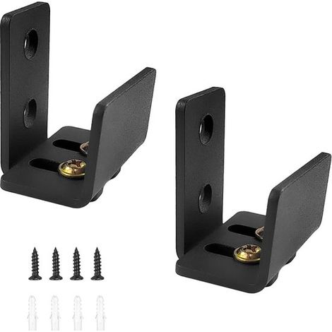 Guía para puerta,Piezas para puertas correderas,Rieles para puertas correderas de 2 piezas,duraderos y fáciles de instalar (1/2)
