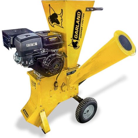 Garland – Broyeur de végétaux thermique – Moteur 420 cc – Puissance 9 kW – Largeur de travail 89 mm – Coupe à marteaux et lames - TQG-V24