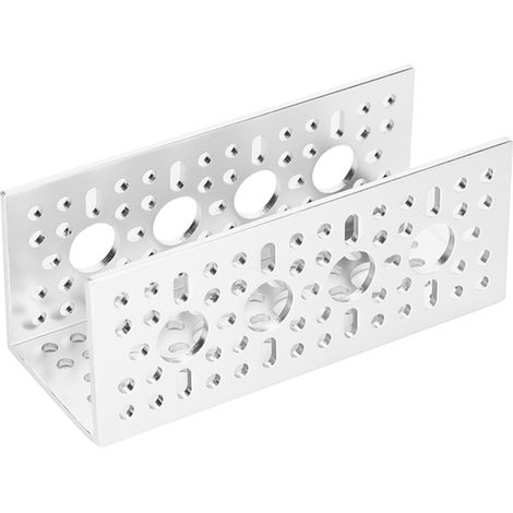 1Pièce Support Servo Robot Bras 4 Trous 4,8x4,8cm UChannel pour Gobilda TETRIX FTC FRC FIRST WRO (1/5)