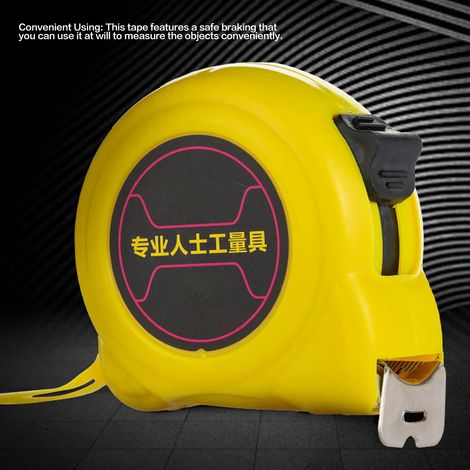Mètre ruban en acier inoxydable 3-10 mètres, mini règle de menuiserie, ruban à mesurer rétractable automatique, petit ruban à mesurer, règle circulaire, outil de mesure, règle de 3 mètres 19 mm (1/5)