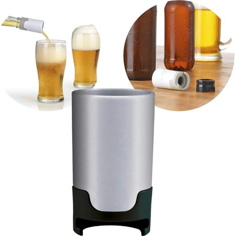 3 mousseurs à bière portables pour bouteilles en verre et PET, réutilisables, pour bar (1/5)