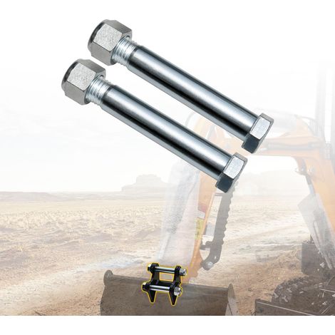 2 axes de godet pour mini-pelle, Ø25 mm, longueur utile 120 mm (1/5)