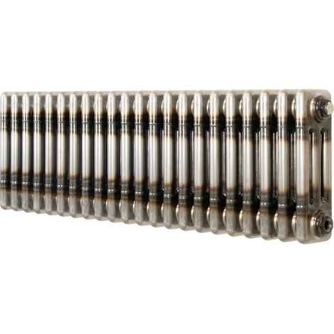 Traditional 3 Column Radiator - 300 x 1010mm - Raw Metal (1/5)