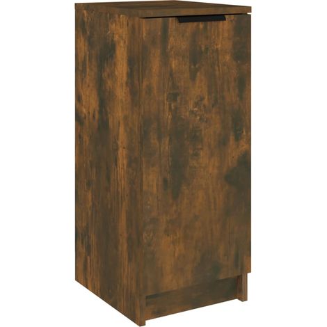 Maison Exclusive - Scarpiera Rovere Fumo 30x35x70 cm in Legno Multistrato