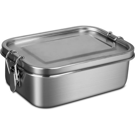Lunchbox aus Edelstahl, auslaufsicherer Lunchbehälter für Kinder