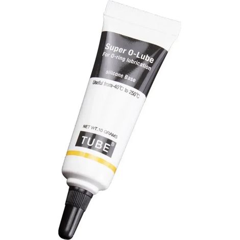 Wasserfestes, lebensmittelechtes Silikonfett, geeignet für O-Ringe, Dichtungsringe, Armaturen, Sanitärinstallationen 10 g Schmiermittel, geeignet für Kaffeemaschinen und Haushaltsgegenstände.