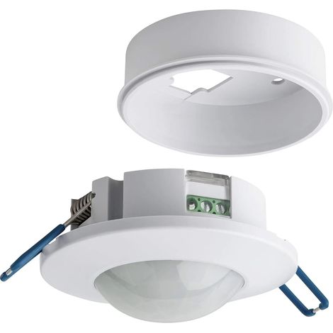 Détecteur de Mouvement Intérieur, Montage Encastré et en Saillie au Plafond, programmable, Capteur Infrarouge, 6m / 360°, LED adapté (1/5)