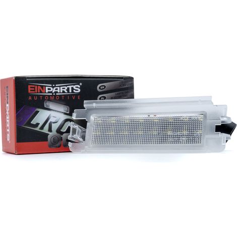 LED-Kennzeichenbeleuchtung 6000K Kaltweiß 12V Canbus für Dacia Logan I, Dacia Sandero I, Renault Clio (1/5)