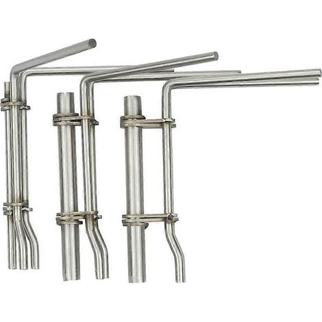 Kit d'outils d'installation de joints en U hydrauliques (3 pièces) applicable à l'installation de joints flexibles internes () (1/5)