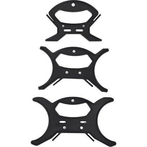 3 Pièces Enrouleurs de Câbles en Plastique, Multifonctionnels,Organiseurs de Cordes pour Guirlandes lumineuses, Rallonges, Couronnes, Perles, etc. (Grand + Moyen +Petit) (1/5)