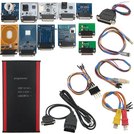 Programmeur de clé ECU professionnel pour Iprog Pro V87, outil de programmation automobile, réparation automobile (1/5)