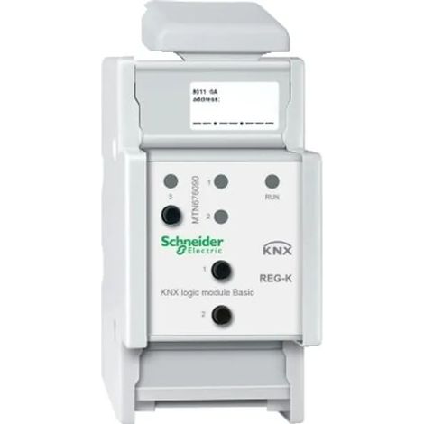 Module logique pour commande et régulation via KNX modulaire 2.5M REG-K