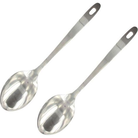 KLVGTIFS PUEnsemble de 2 Cuillères de service inox 31,5 cm Fackelmann Oxford (1/5)