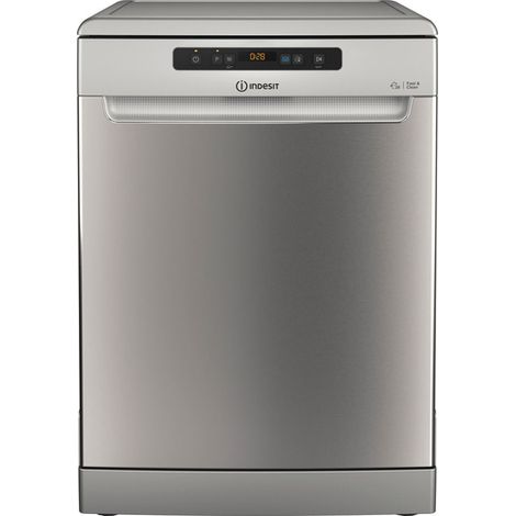 Indesit IN2FFC14BN6X, lave-vaisselle 60cm, 14 couverts, Push&Go, 44dBA, inox