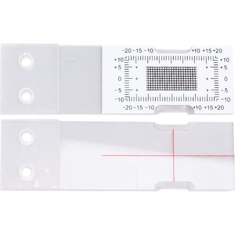 Ej.Life Instrument de Mesure des écarts en Acrylique, Pied à Coulisse de Comparaison des Fissures d'angle pour la Surveillance des Fissures du Bâtiment et du Béton