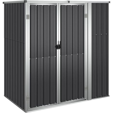 Maison Exclusive - Capanno per Attrezzi Antracite 161x89x161 cm Acciaio Zincato