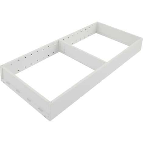 Blum Ambia-Line Schubkastenrahmen breit - 522x200x50mm, Stahl seidenweiß matt