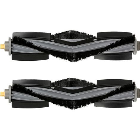 (2 Stück) T20 Omni Hauptsächlich Walzenbürste für Saugroboter ECOVACS DEEBOT X1 Omni/ T20 Omni/ T10/ T10 Plus/ T10 Turbo/ T10 Omni, Roboter-Staubsauger-Hauptsächlich Walzenbürste, Hauptwalzenbürste