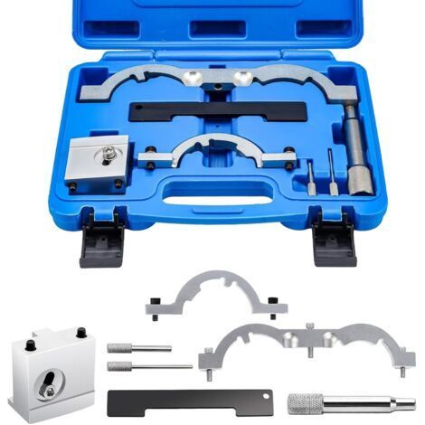Kit Outil de Calage du Moteur pour Moteurs 1.0, 1.2, 1.4L - Verrouillage d'arbre à cames et d'alignement chaîne de Commande - Compatible avec Les Opel, Véhicules Chevrolet, Holden, Cadillac (1/5)