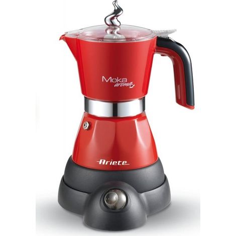 Ariete Mokina 1358/16 cafetière rouge 4 tasses (1/3)
