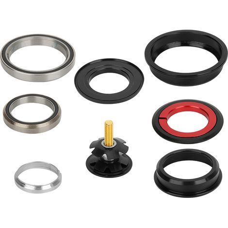 ZTTO Fourche en Alliage d'Aluminium Tube Droit Conique 44/55mm Roulement de Direction Vélo Accessoire Cyclisme (1/5)