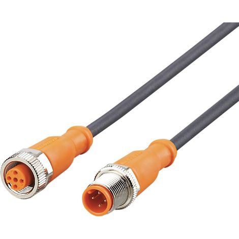 ifm Electronic EVC011 Linea di collegamento Spina dritta, Presa dritta 0.6 m Numero di poli: 4, 5 1 pz.